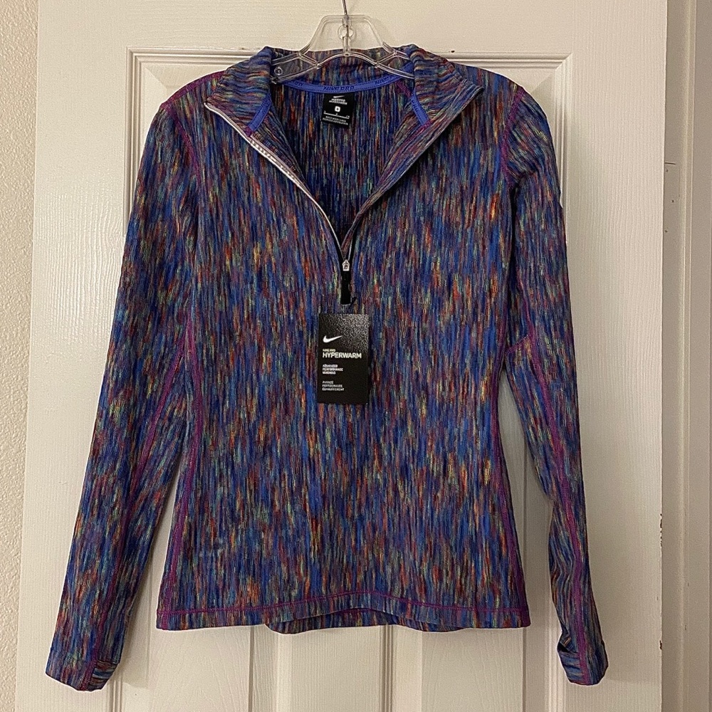NWT Nike Pro Hyperwarm Quarter Zip
